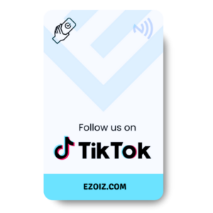 Ezoiz Follower Booster Tiktok NFC Card: Unleash Your TikTok Fame with a Tap!