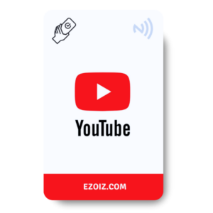 Ezoiz Follower Booster Youtube NFC card